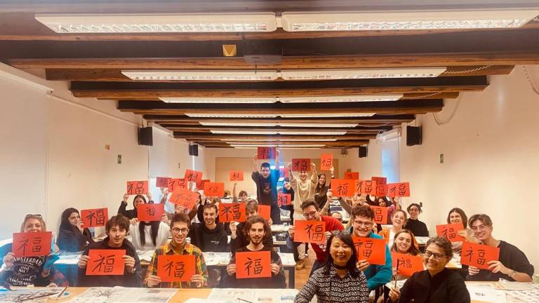 San Marino, l'arte della calligrafia cinese per 55 studenti dell'Università San Marino, l'arte della calligrafia cinese per 55 studenti dell'Università