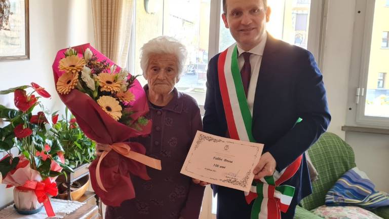 Meldola, gli splendidi 100 anni di Bruna Fabbri Meldola, gli splendidi 100 anni di Bruna Fabbri
