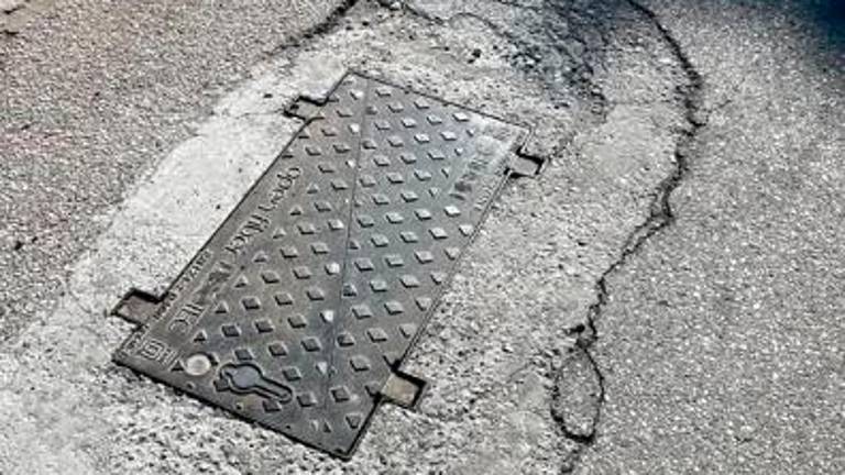 Un altro degli interventi mal fatti Un altro degli interventi mal fatti
