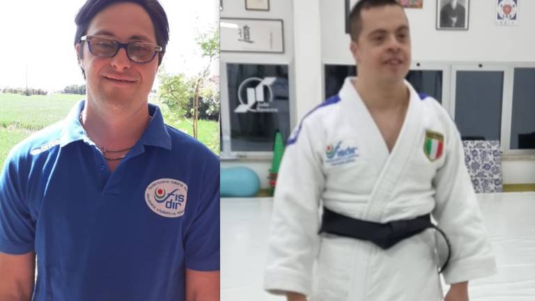 Ravenna, fantastici Mirko e Danilo: andranno agli Europei di judo per atleti con sindrome di Down Ravenna, fantastici Mirko e Danilo: andranno agli Europei di judo per atleti con sindrome di Down