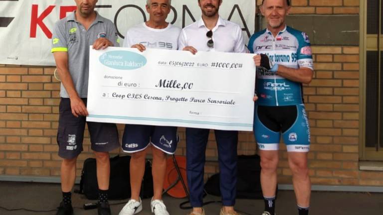 Cesena, dalla Martorano '95 mille euro alla Cils nel nome di Gianluca Baldacci Cesena, dalla Martorano '95 mille euro alla Cils nel nome di Gianluca Baldacci