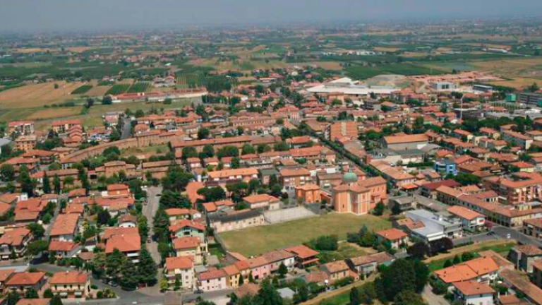 Una vista dall’alto di Gambettola Una vista dall’alto di Gambettola