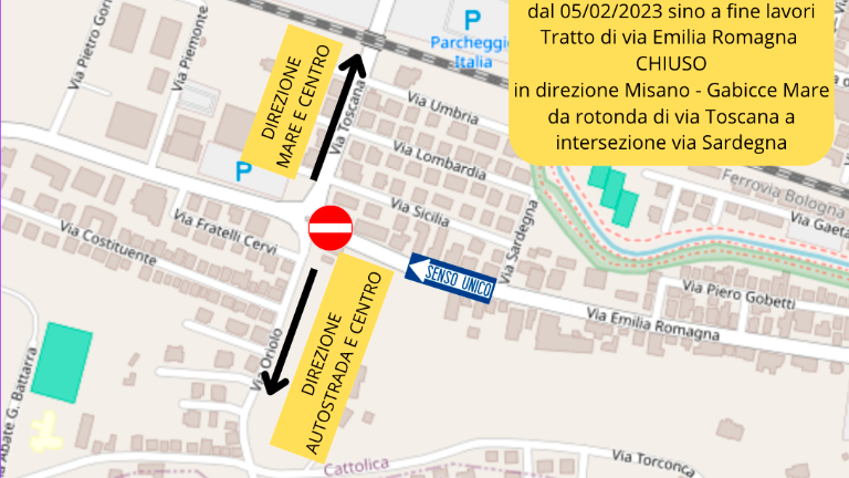Cattolica, lavori nelle vie delle Regioni, ecco le strade interessate Cattolica, lavori nelle vie delle Regioni, ecco le strade interessate
