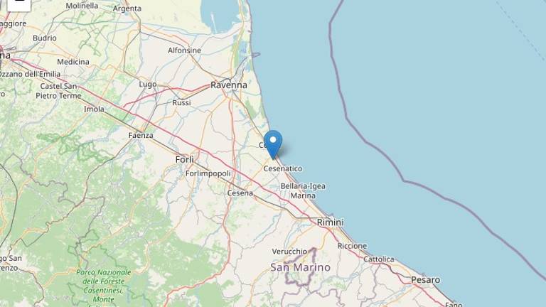 Terremoto oggi, nuova scossa con epicentro tra Cesenatico e Cervia Terremoto oggi, nuova scossa con epicentro tra Cesenatico e Cervia