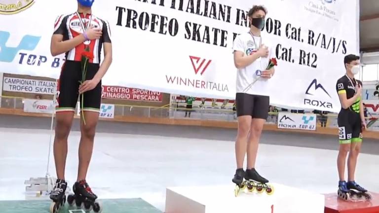 Pattinaggio, il forlivese Kevin Massa brilla ai Tricolori Pattinaggio, il forlivese Kevin Massa brilla ai Tricolori