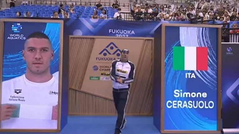 Nuoto, Cerasuolo fuori dalla finale dei 50 rana per 2 centesimi Nuoto, Cerasuolo fuori dalla finale dei 50 rana per 2 centesimi