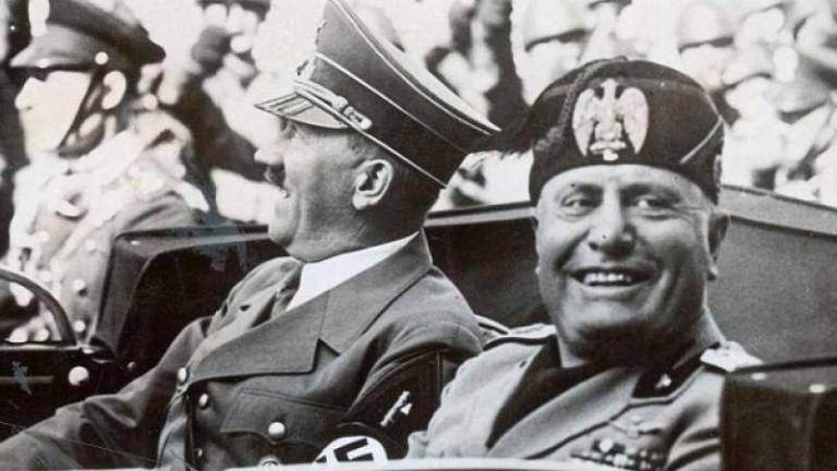 Mussolini con Hitler Mussolini con Hitler