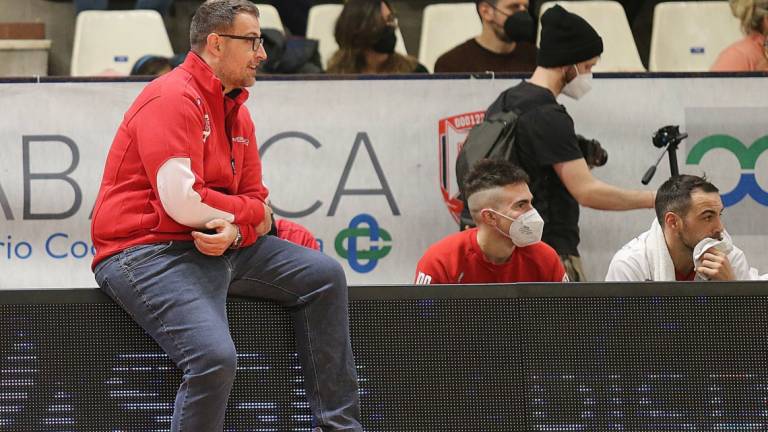 Basket B, Ferrari: A Rimini un po' di pressione c'è e ben venga Basket B, Ferrari: A Rimini un po' di pressione c'è e ben venga