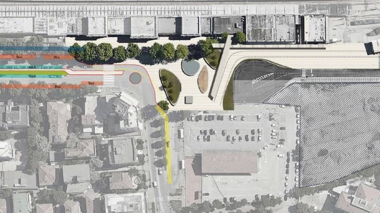 Rimini, riqualificazione della piazza davanti alla stazione: via ai lavori Rimini, riqualificazione della piazza davanti alla stazione: via ai lavori