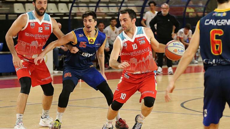 Basket B, RivieraBanca-Npc Rieti anticipata a venerdì 15 aprile alle 20.30 Basket B, RivieraBanca-Npc Rieti anticipata a venerdì 15 aprile alle 20.30
