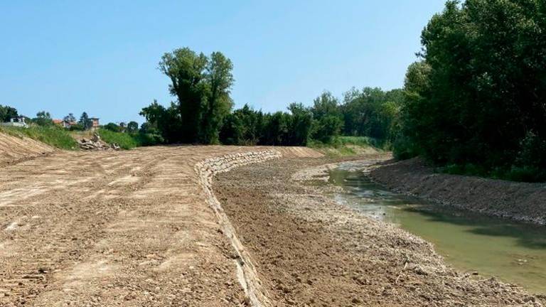 Misano, torrente Conca: terminati i lavori di difesa delle sponde Misano, torrente Conca: terminati i lavori di difesa delle sponde