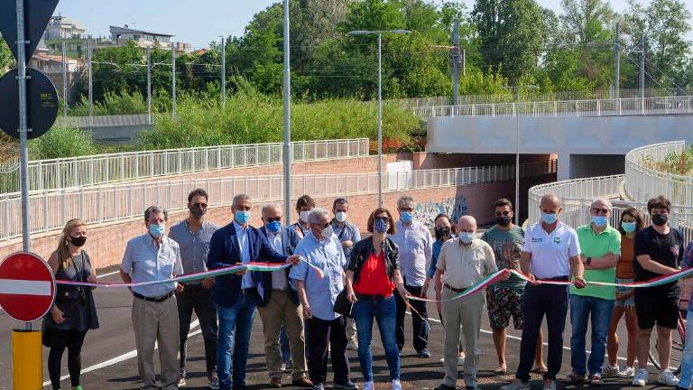 Viabilità di Rimini sud: aperto il sottopasso di via Portofino Viabilità di Rimini sud: aperto il sottopasso di via Portofino