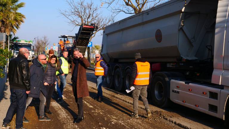 Rimini. Il Lungomare di Viserba sarà chiuso per due mesi Rimini. Il Lungomare di Viserba sarà chiuso per due mesi