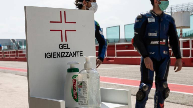 Riecco i piloti sulle curve del Misano World Circuit Riecco i piloti sulle curve del Misano World Circuit
