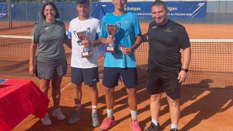 Tennis, Pietro Ricci vince il titolo tricolore in doppio nell'Under 15 Tennis, Pietro Ricci vince il titolo tricolore in doppio nell'Under 15