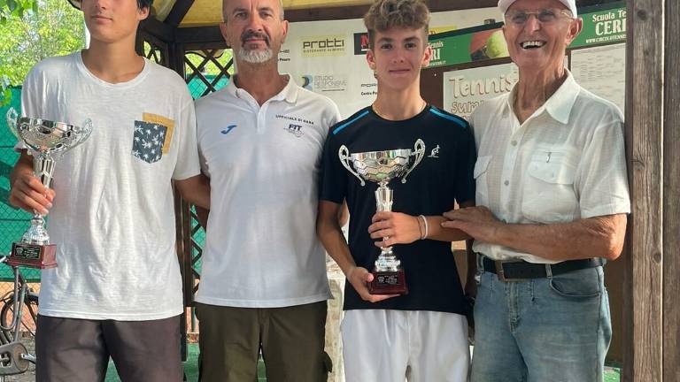 Tennis, Luca Grasso vince il torneo di Terza del Ct Cerri Tennis, Luca Grasso vince il torneo di Terza del Ct Cerri