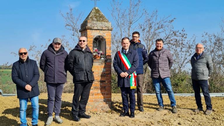 Meldola, il nuovo tratto della Strada San Lorenzo Fiordinano Meldola, il nuovo tratto della Strada San Lorenzo Fiordinano