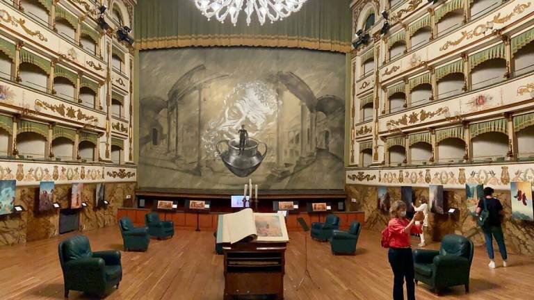 Cesena, da sabato ecco la mostra Scene dantesche al teatro Bonci Cesena, da sabato ecco la mostra Scene dantesche al teatro Bonci