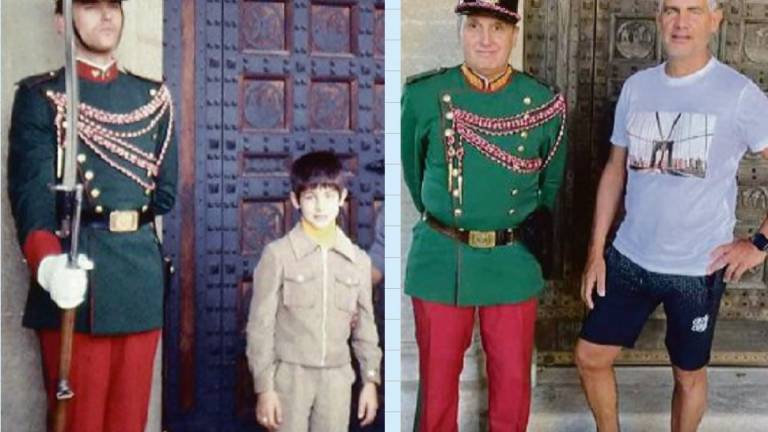 San Marino, dopo 48 anni si fa una foto con la stessa Guardia di Rocca San Marino, dopo 48 anni si fa una foto con la stessa Guardia di Rocca