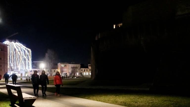 Rimini, caro bollette: luci spente a Castel Sismondo Rimini, caro bollette: luci spente a Castel Sismondo