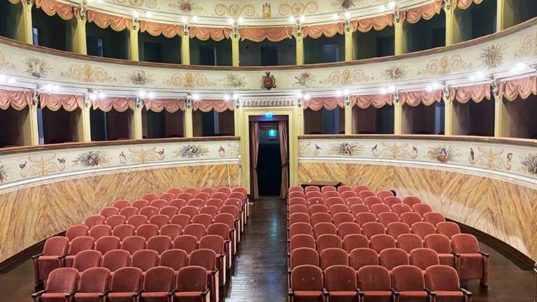 Bagnacavallo, terminata la prima parte di lavori al teatro Goldoni Bagnacavallo, terminata la prima parte di lavori al teatro Goldoni