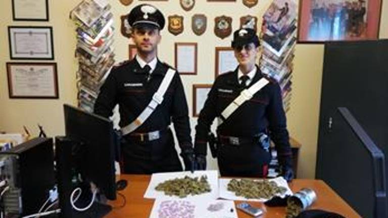 Grosso spacciatore di droga arrestato a Coriano Grosso spacciatore di droga arrestato a Coriano