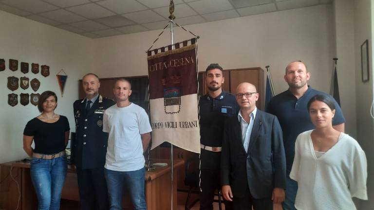 Rinforzi per la Polizia locale di Cesena: entrati in servizio cinque nuovi agenti Rinforzi per la Polizia locale di Cesena: entrati in servizio cinque nuovi agenti