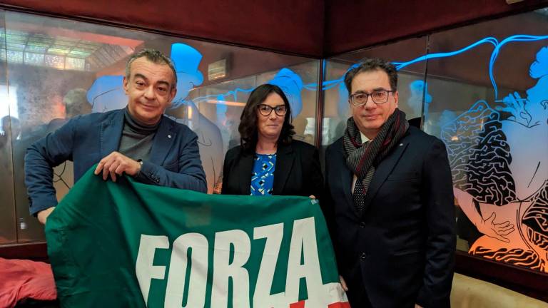 Da sinistra: Giuseppe Bettini, Rosaria Tassinari e Michele Pascarella Da sinistra: Giuseppe Bettini, Rosaria Tassinari e Michele Pascarella