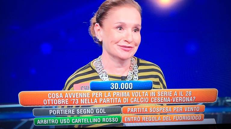 Il Cesena al programma “L’eredità” su Raiuno per una gara passata alla storia Il Cesena al programma “L’eredità” su Raiuno per una gara passata alla storia