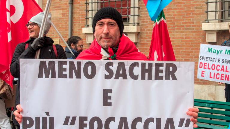 Una delle mobilitazioni dei mesi scorsi (foto Massimo Fiorentini) Una delle mobilitazioni dei mesi scorsi (foto Massimo Fiorentini)