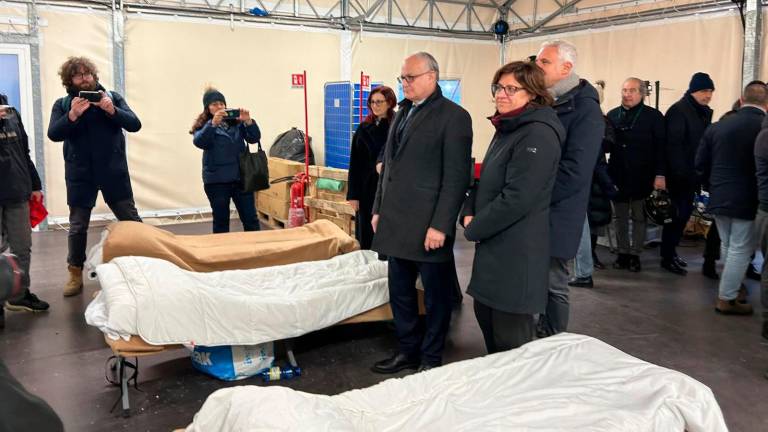 Il sindaco Gualtieri all’inaugurazione Il sindaco Gualtieri all’inaugurazione