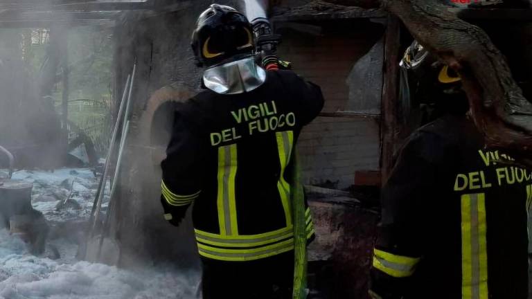 I vigili del fuoco all’opera I vigili del fuoco all’opera