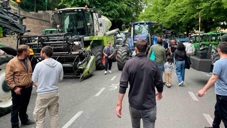 Cesena, primo maggio e trattori in piazza: la tradizione più forte del maltempo - Gallery Cesena, primo maggio e trattori in piazza: la tradizione più forte del maltempo - Gallery
