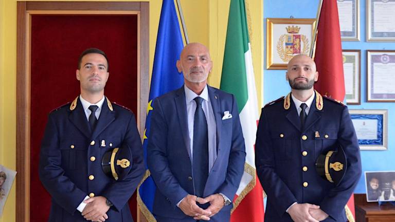 Ravenna, il Questore accoglie due nuovi funzionari di Polizia Ravenna, il Questore accoglie due nuovi funzionari di Polizia