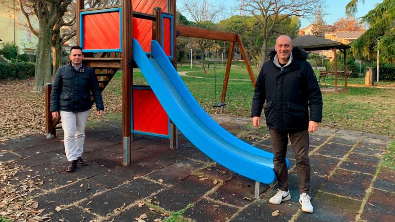 L’assessore Christian Andruccioli con Fabio Galli, presidente di Geat L’assessore Christian Andruccioli con Fabio Galli, presidente di Geat