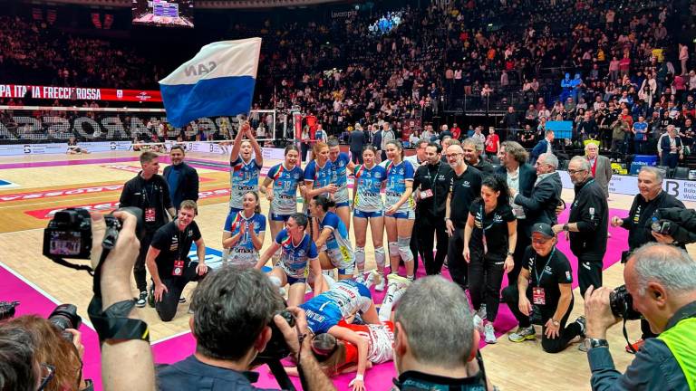 Fantastica Omag: la coppa Italia femminile di volley A2 è di San Giovanni in Marignano Fantastica Omag: la coppa Italia femminile di volley A2 è di San Giovanni in Marignano