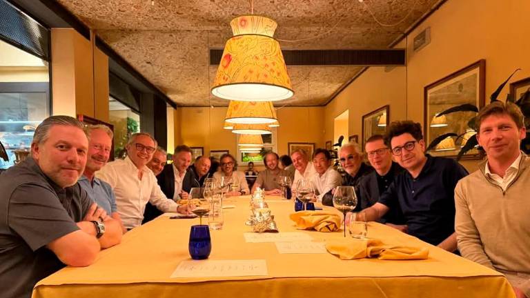 Imola, i team principal della Formula Uno riuniti a cena al ristorante due stelle Michelin San Domenico Imola, i team principal della Formula Uno riuniti a cena al ristorante due stelle Michelin San Domenico