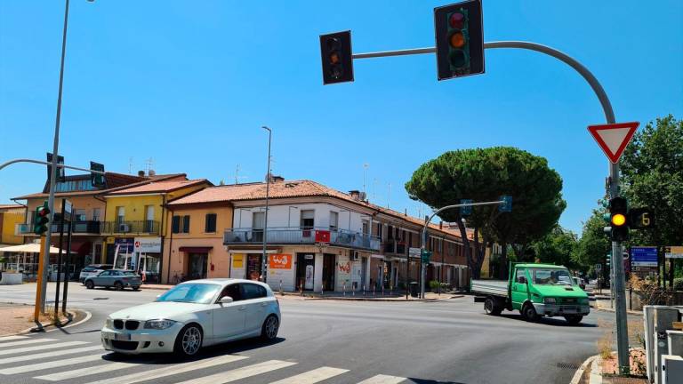 Il semaforo di viale Mazzini Il semaforo di viale Mazzini