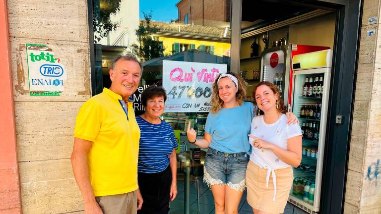 Rimini, al Bar da Gianni un “4” al SuperEnalotto da 47mila euro Rimini, al Bar da Gianni un “4” al SuperEnalotto da 47mila euro