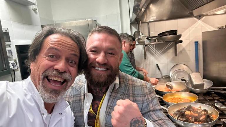 Conor McGregor a Misano Conor McGregor a Misano