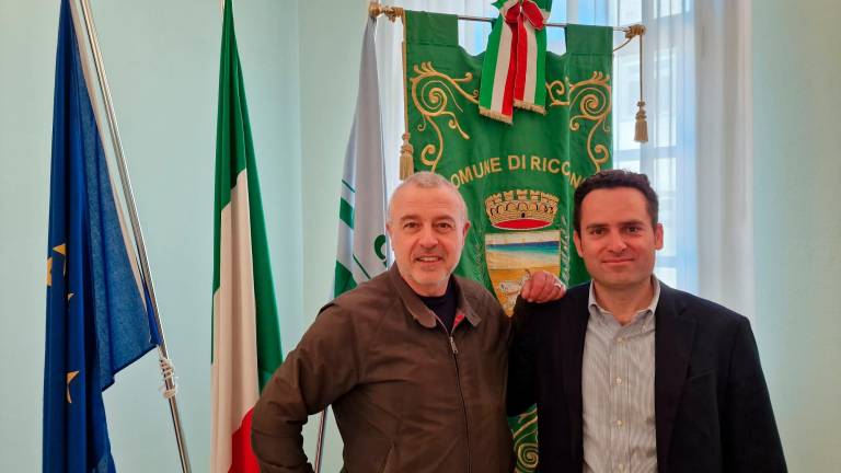 Il direttore Aia Luca Cevoli e l’assessore Christian Andruccioli Il direttore Aia Luca Cevoli e l’assessore Christian Andruccioli