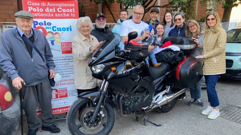 Ravenna, motogiro d'Italia: i 7mila km in beneficenza di Nicola Scanferla - Gallery Ravenna, motogiro d'Italia: i 7mila km in beneficenza di Nicola Scanferla - Gallery