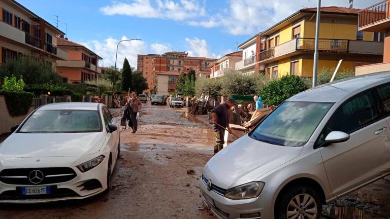 Cesena, gli alluvionati di San Rocco in Toscana ad aiutare Cesena, gli alluvionati di San Rocco in Toscana ad aiutare