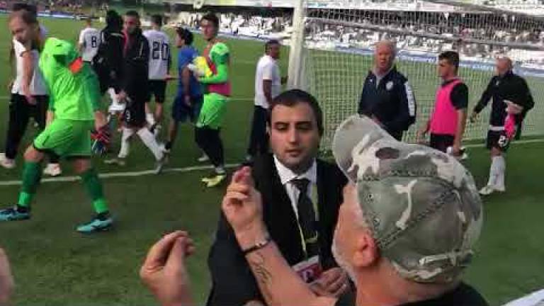 Calcio serie C, il confronto finale tra il Cesena e i tifosi - video Calcio serie C, il confronto finale tra il Cesena e i tifosi - video