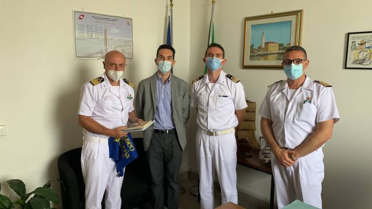 Cesenatico, il sindaco incontra il comandante della Capitaneria di Porto Cesenatico, il sindaco incontra il comandante della Capitaneria di Porto