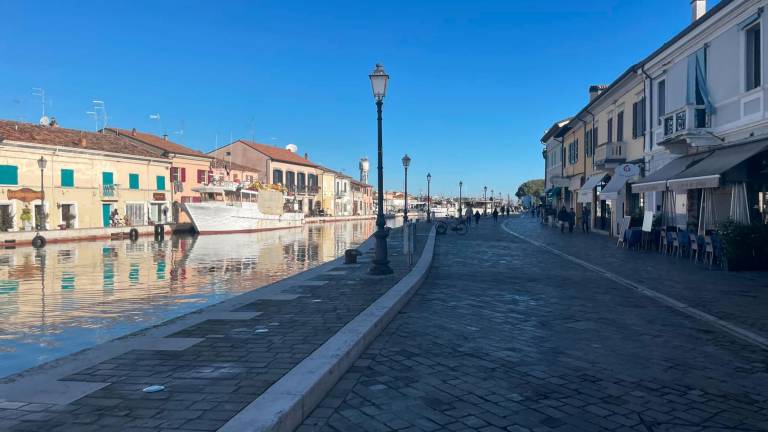 Il porto canale di Cesenatico senza gazebo Il porto canale di Cesenatico senza gazebo