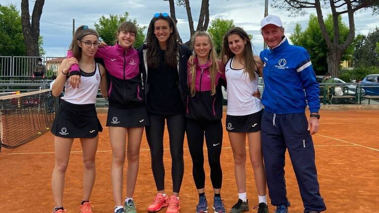 Tennis, Viserba, Rimini e Riccione a segno in C femminile Tennis, Viserba, Rimini e Riccione a segno in C femminile