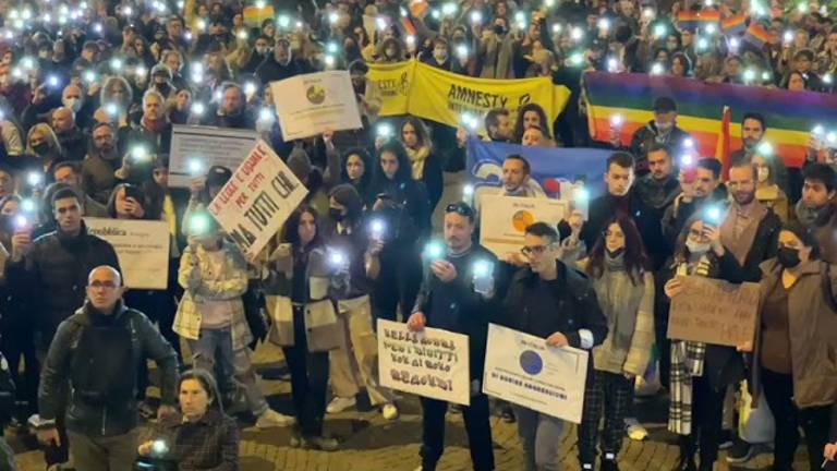 Legge Zan, mille in piazza a Rimini con Arcigay per chiedere diritti Legge Zan, mille in piazza a Rimini con Arcigay per chiedere diritti