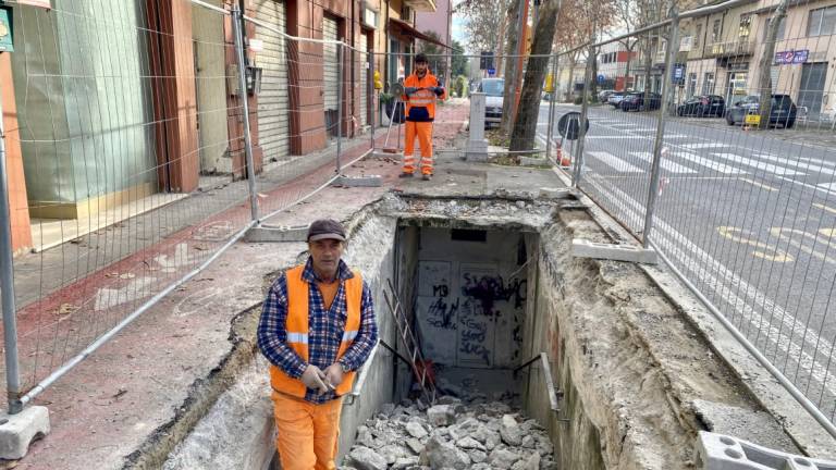 Cesena, chiuso il sottopasso di Viale Oberdan Cesena, chiuso il sottopasso di Viale Oberdan