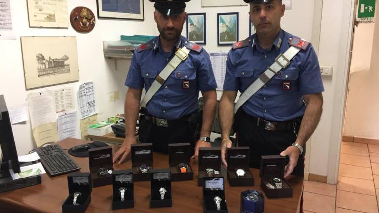 Savio: orologi tarocchi nell'auto, nei guai due fratelli Savio: orologi tarocchi nell'auto, nei guai due fratelli